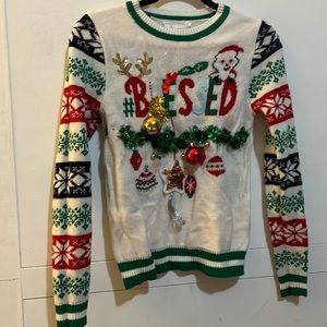 No Boundaries ugly sweater